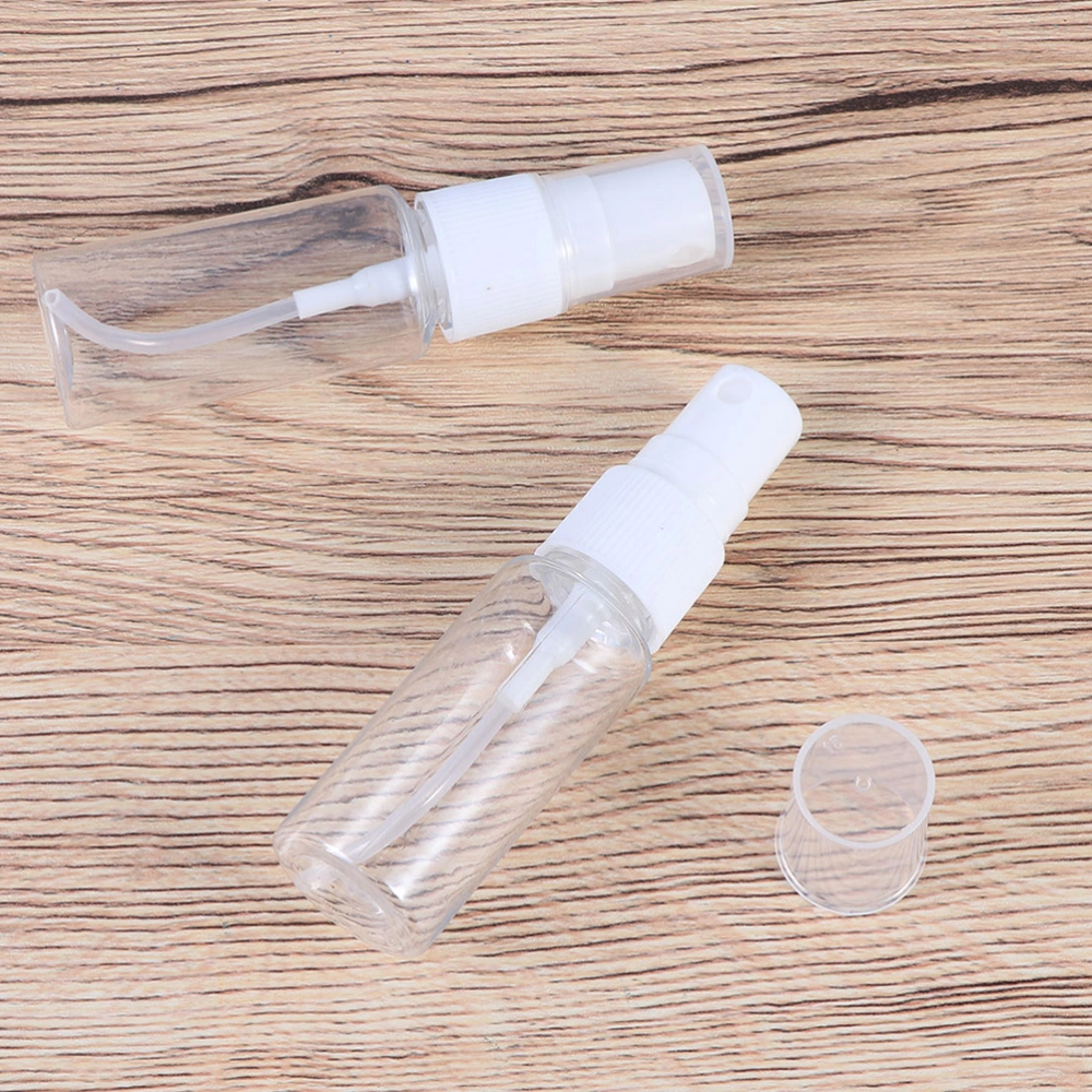 12Pcs 80ml Transparent Spray Bottle Makeup Perfume Bottles Press Pump Bottle Subpackaging Travel Bottles