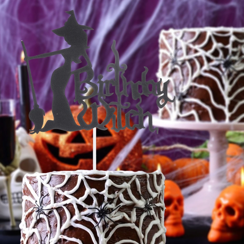 20PCS Halloween Cake Topper Themed Party Cupcake Dessert Cake Decoration Pick