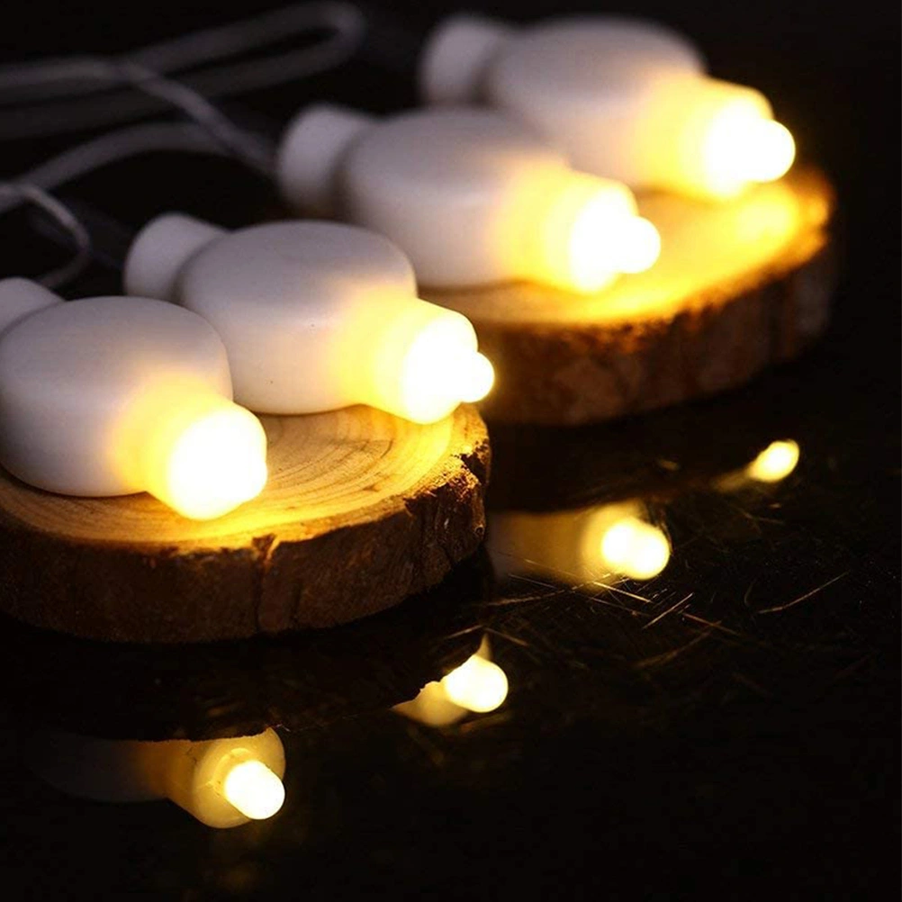 10pcs LED Hanging Lantern Wicks Lantern Balloons LED Light Miniature Light for Wedding Party Festival (Warm White Light)