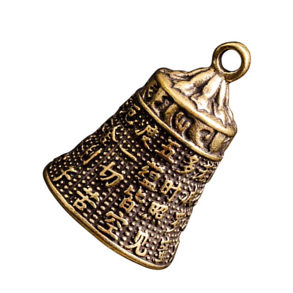 Vintage Brass Bell Decorative Bell Pendant Retro Keychain Pendant Bell Decor