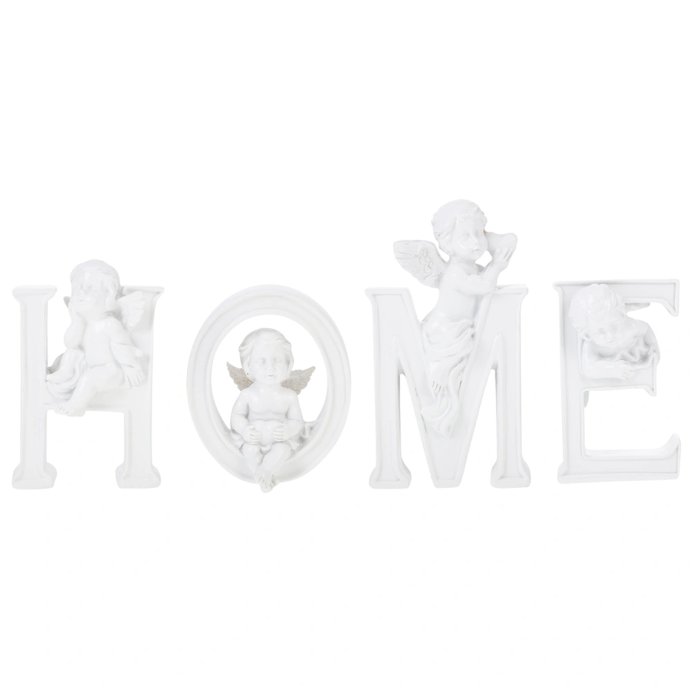 1Set European Style Letter Ornament Decorative Alphabet Decoration Photo Prop