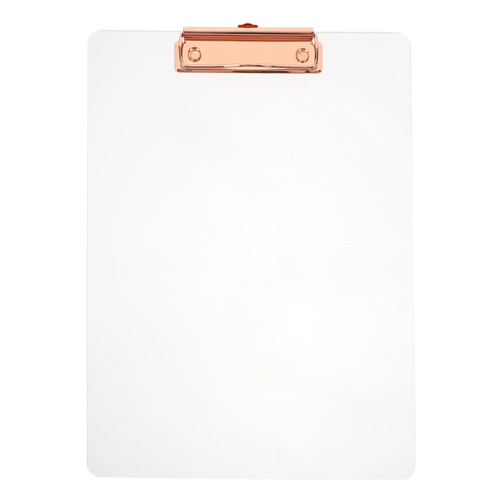 Acrylic File Clipboard Student Writing Pad File Clip Board Writing Board