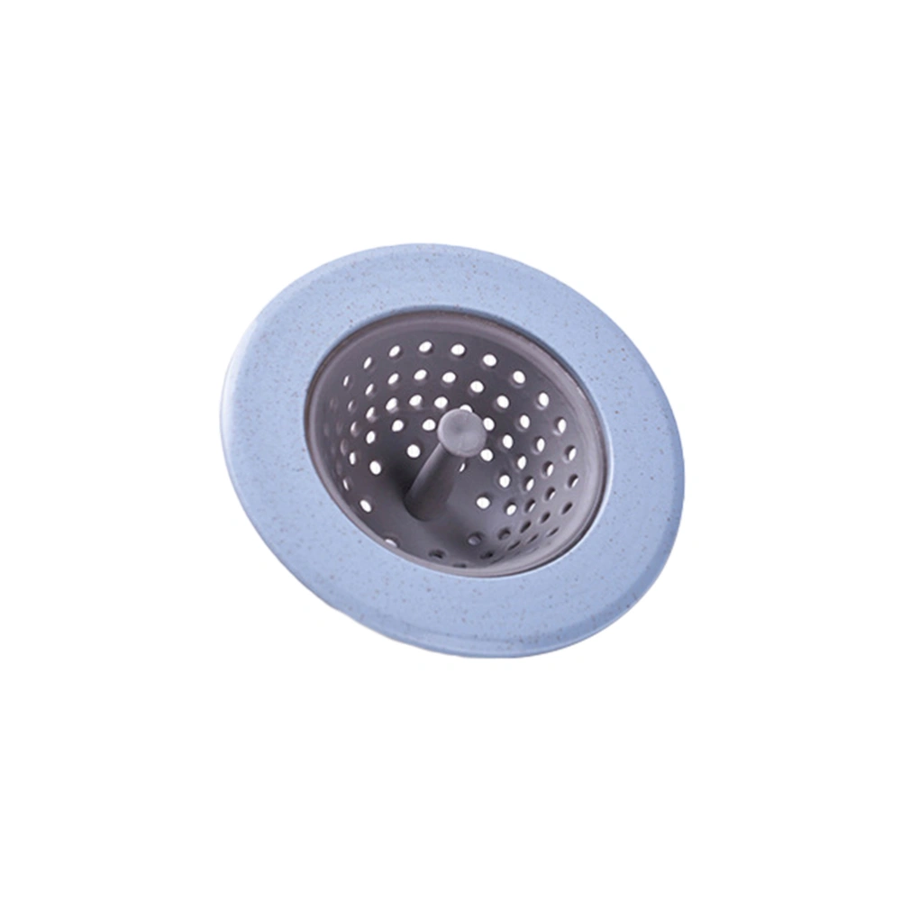 Plastic Mesh Sink Strainer Round Basket Strainer for Kitchen Bathroom (Random Color)