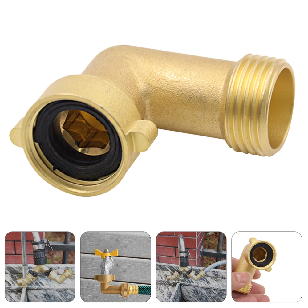 1 Pc Hose Adapter Brass Quick Swivel Connector Garden Irrigating Hose Parts