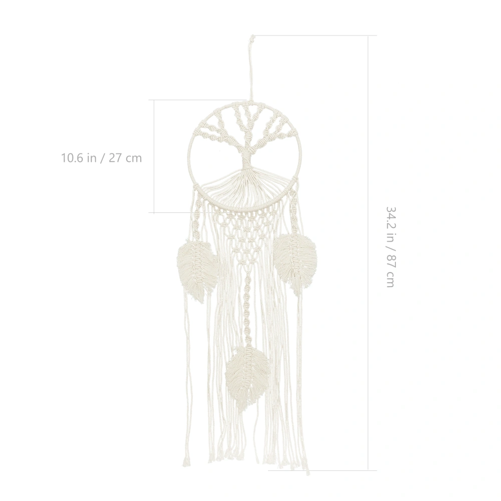 Macrame Woven Wall Hanging Dream Catcher Macrame Wall Hanging Dream Catcher