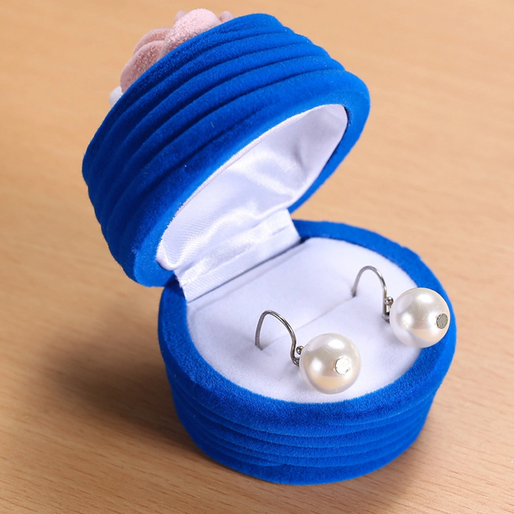 Ring Box Engagement Ring Box Wedding Ring Holder Flannelette Jewelry Display Box