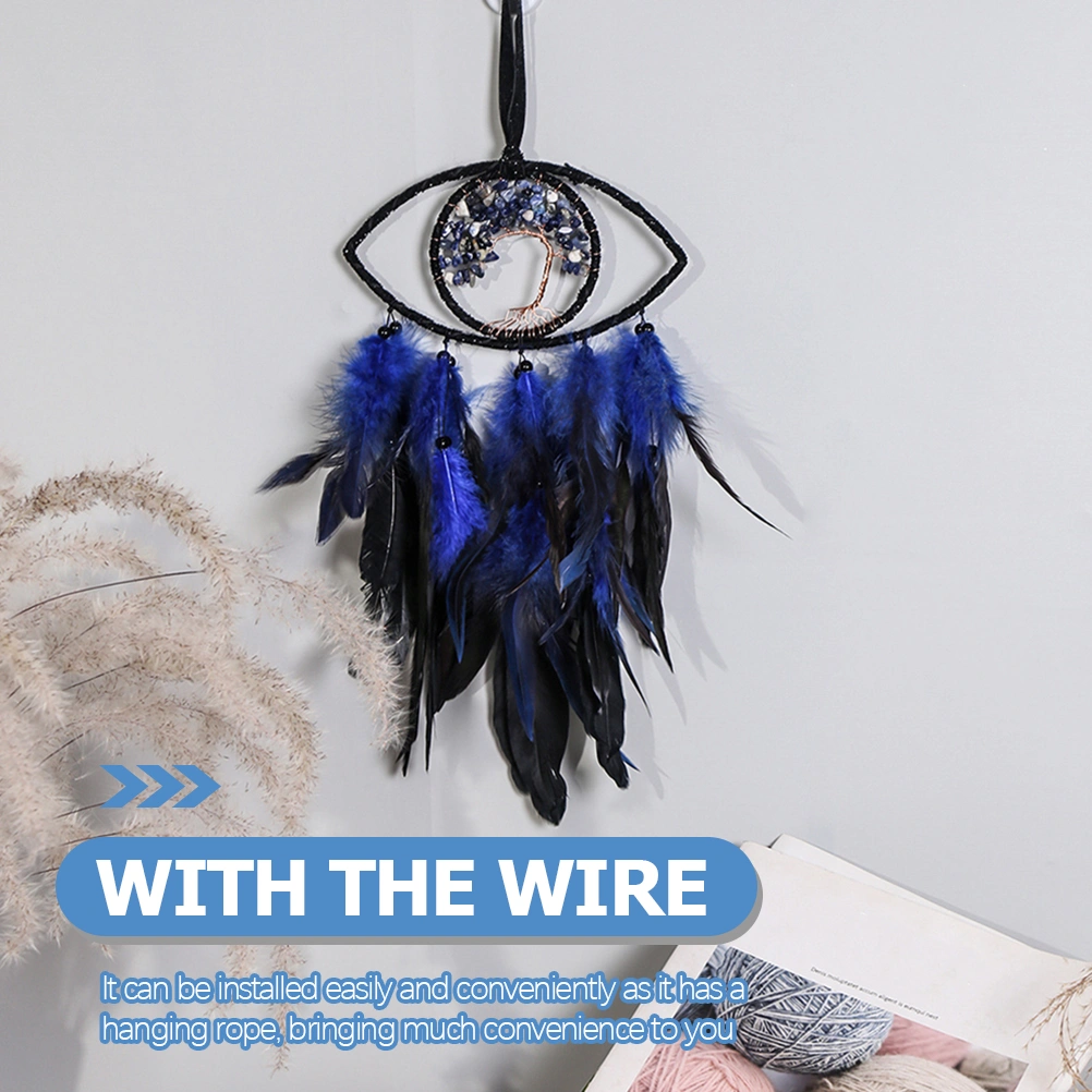 Crystal Gravel Life Tree Style Dreamcatcher Devil's Eye Dreamcatcher Living Room Crafts