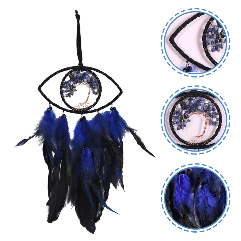 Crystal Gravel Life Tree Style Dreamcatcher Devil's Eye Dreamcatcher Living Room Crafts