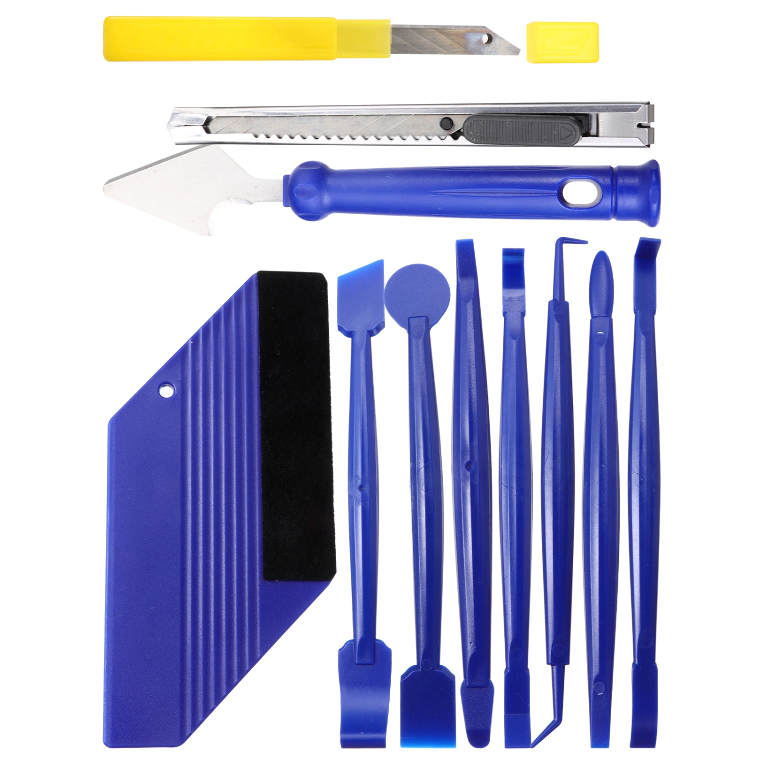 1 set of Car Tint Tools Kit Protective Film Installing Tool Window Film Squeegee