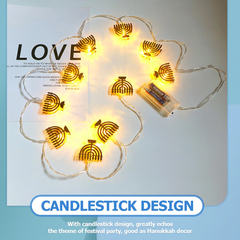 Hanukkah Decoration 10-led Hanukkah String Light Led Fairy Light Decoration