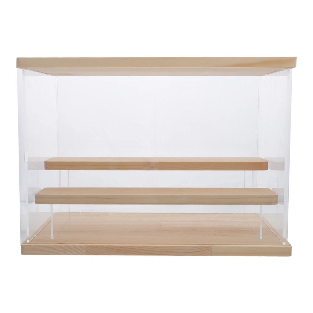 1pc Doll Toy Stand Organizer Transparent Display Stand Desktop Display Rack