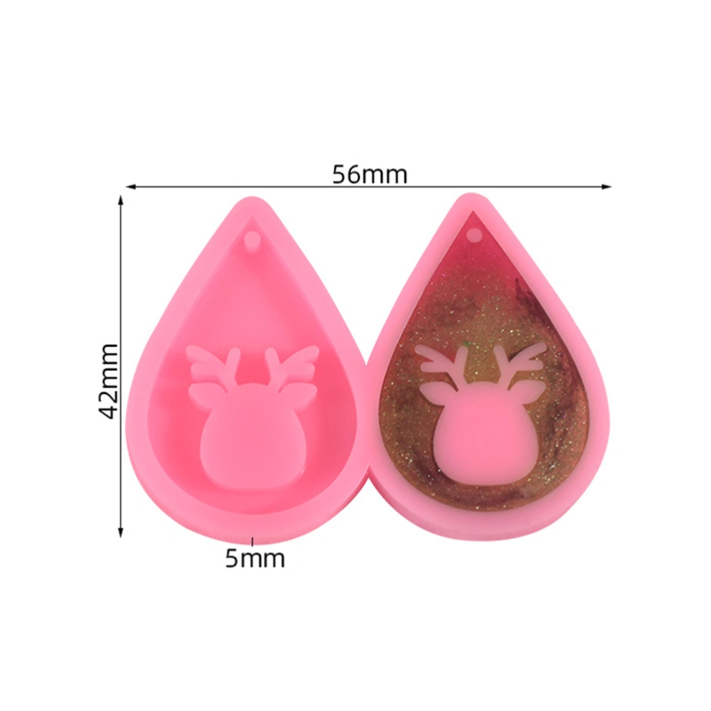 11pcs Siamesed Earring Molds Christmas Earring Resin Molds Earring Casting Molds