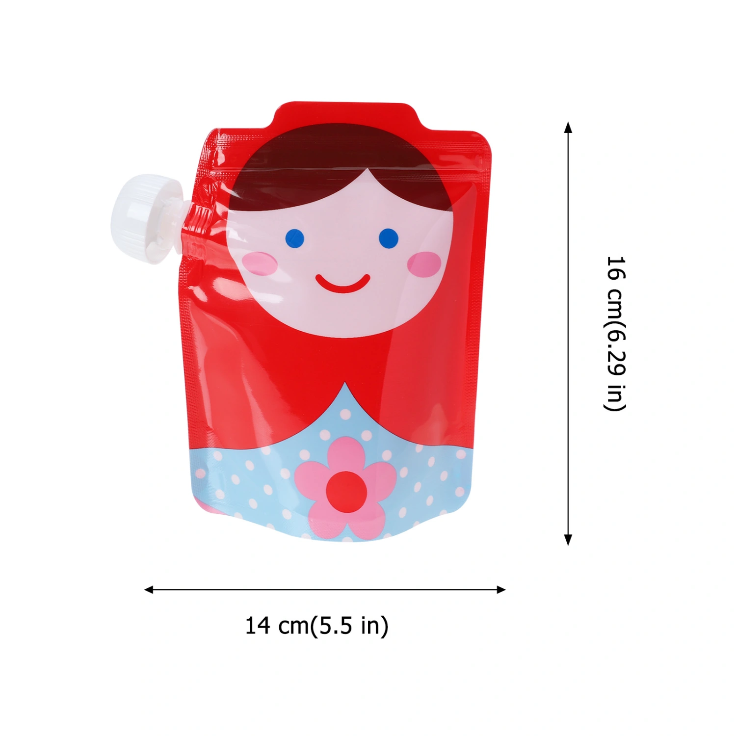 5Pcs Baby Food Pouches Squeeze Pouch Food Bags Containers for Infant Toddler