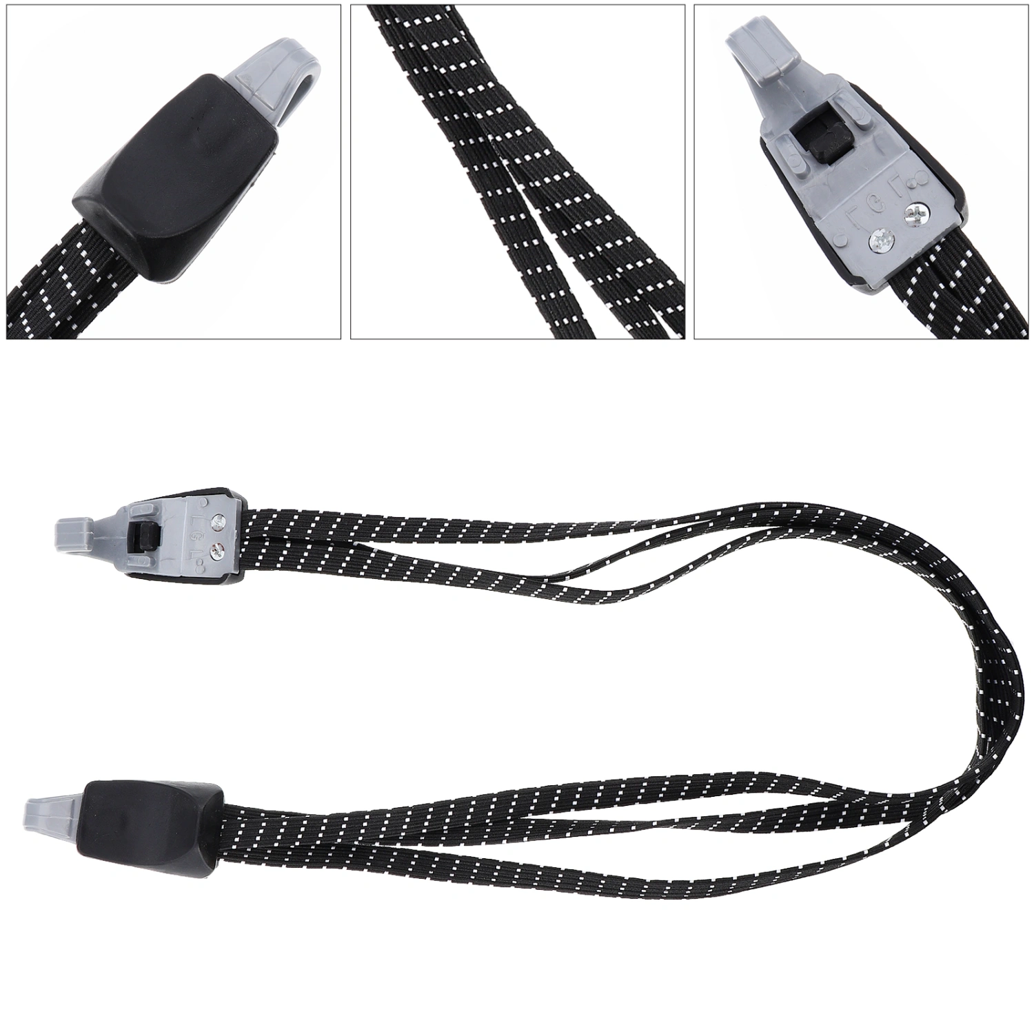 5pcs 3 in 1 Bike Luggage Straps Elastic Bike Rubber Band Ropes Binding Cords