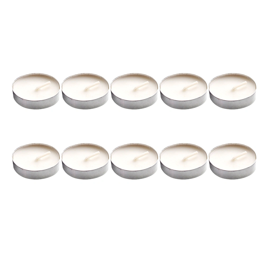 20Pcs Small Candle for Cooking Warm Tea Practical Tea Warmer Candles for Shop