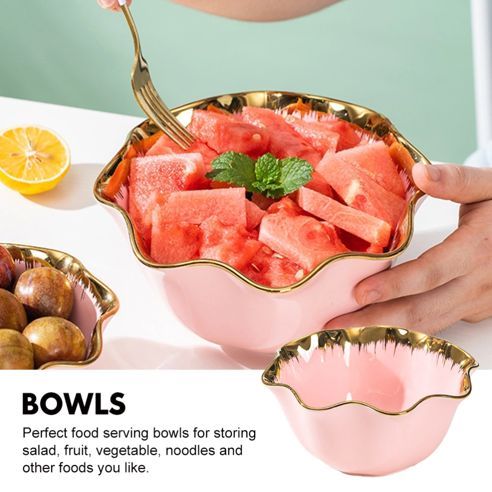 Creative Fruit Bowl Household Salad Bowl Multipurpose Dessert Bowl for Home