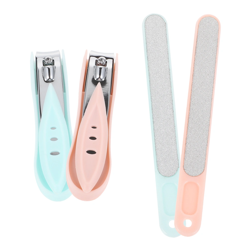 4Pcs Nail Clippers Efficient Manicure Clippers Nails Trimming Supplies for Home