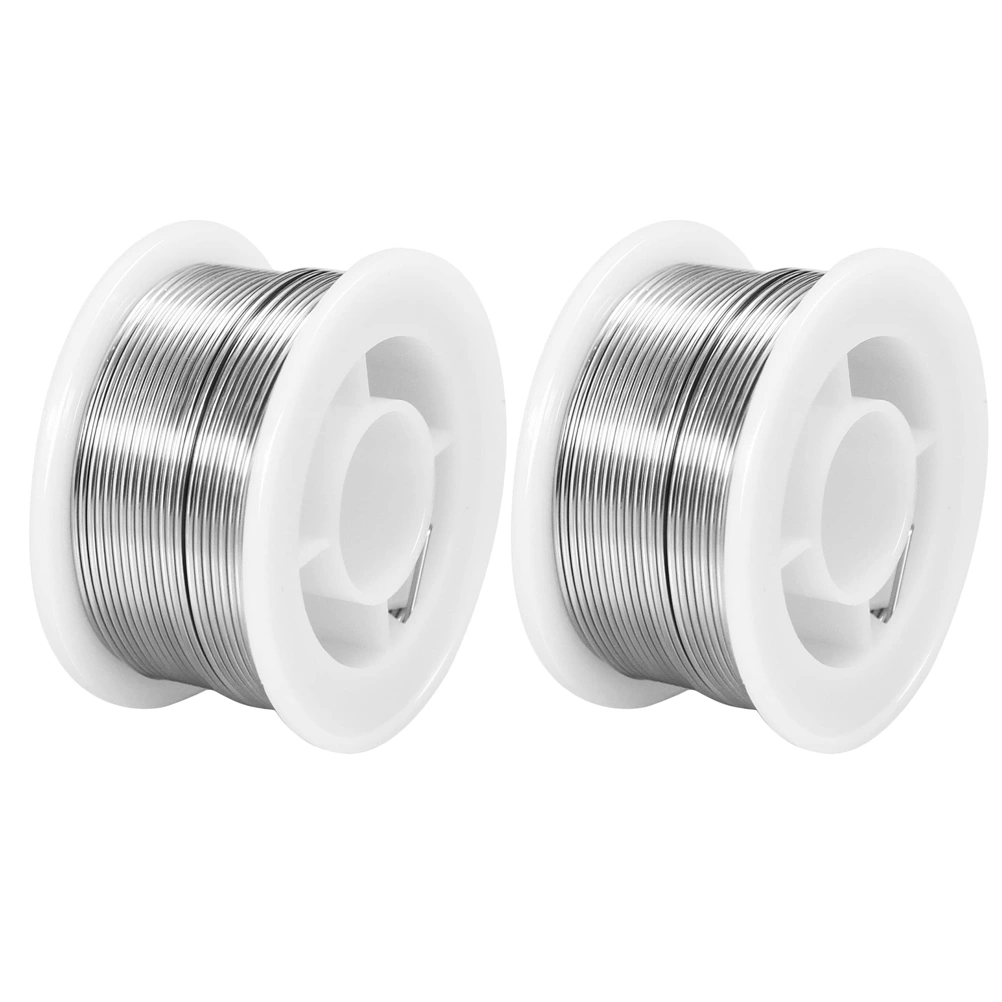 1Pc Rosin Flux Tin-lead Solder Wire Sn Pb Solder Tin Welding Wire (Silver 0.6mm 100g)