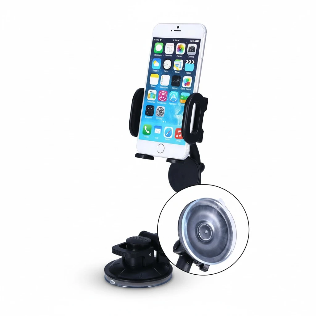 Car Phone Holder Flexible Long Arm Car Phone Mount Windshield Mount for Smartphones