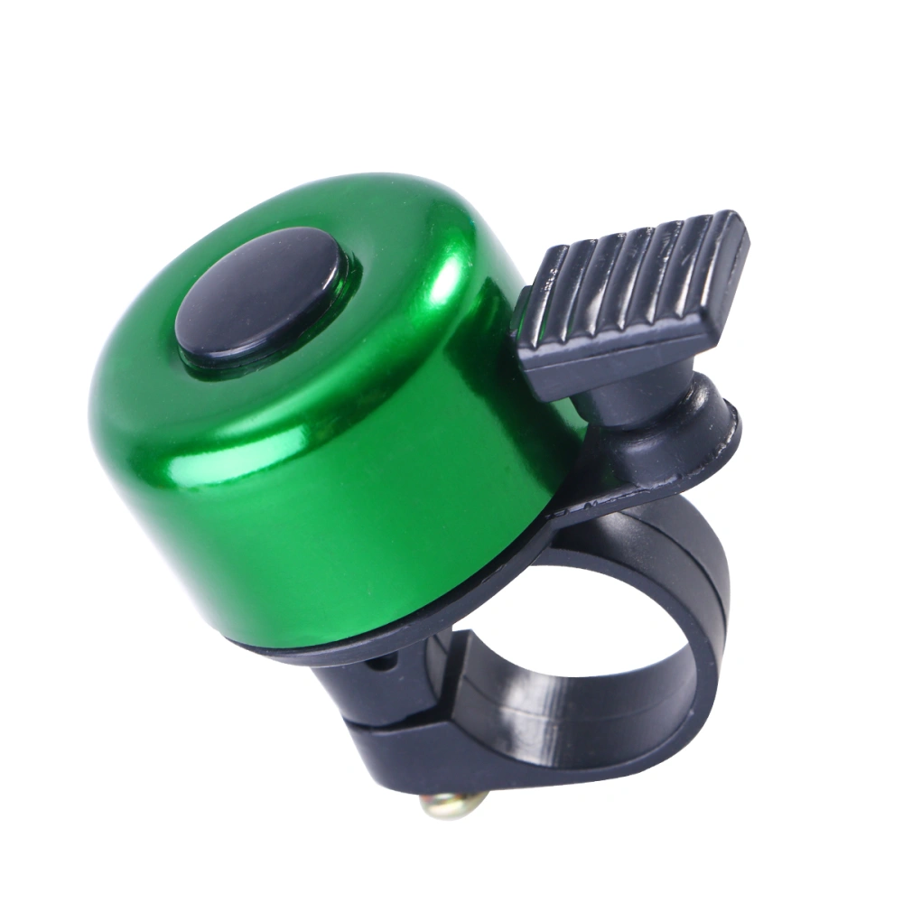 Aluminum Alloy Handlebar Bell Bike Ring Ringer Road Bikes MTB Horns Cycling Bell Accessories (Green)