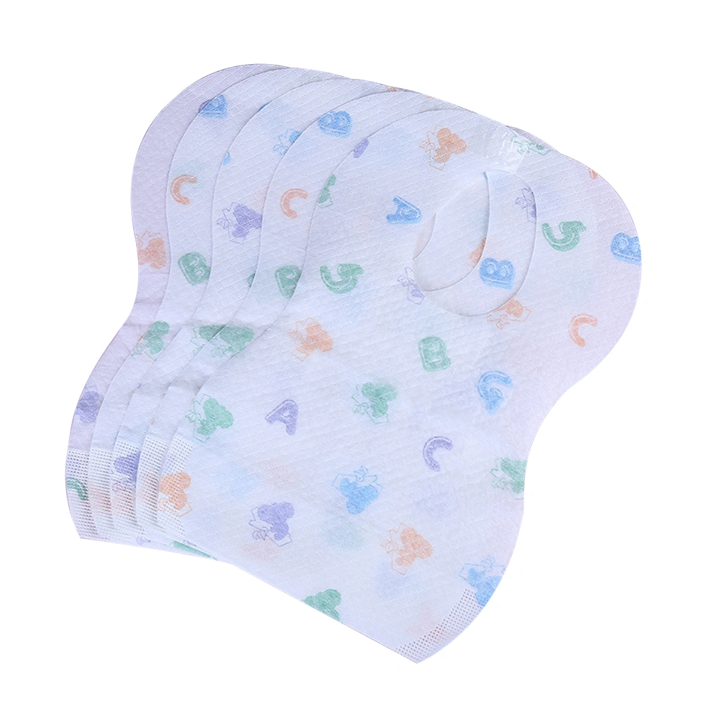 10 Sheets of Baby Disposable Baby Bibs