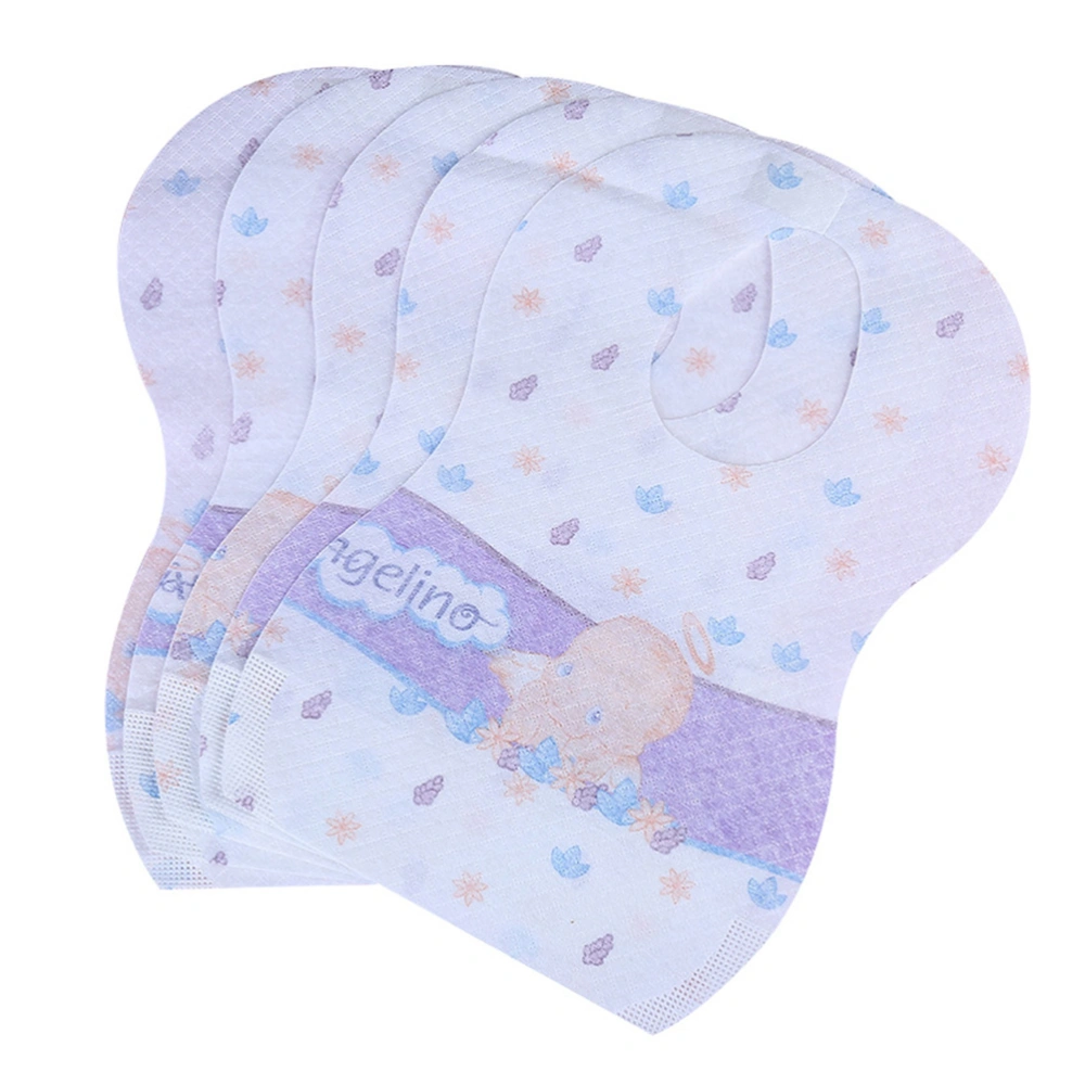 10 Sheets of Baby Disposable Baby Bibs