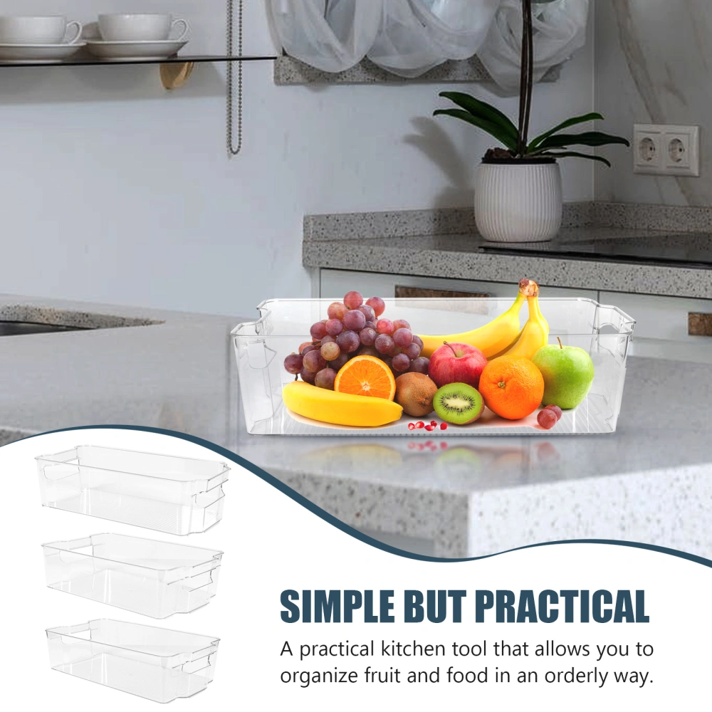 3pcs Drawer Type Refrigerator Container Fruits Vegetables Box Refrigerator Case