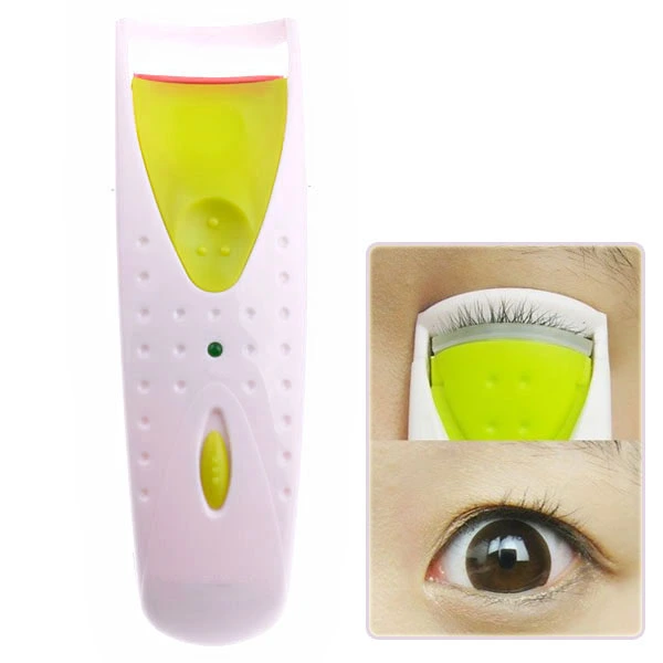 Electronic Heated Eyelash Curler Beauty Tool Make-up Accessory