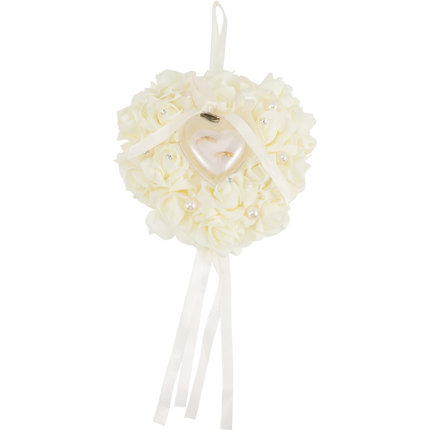 Wedding Ring Pillows Box Heart Shaped Ring Box Wedding Ring Holder Wedding Supplies
