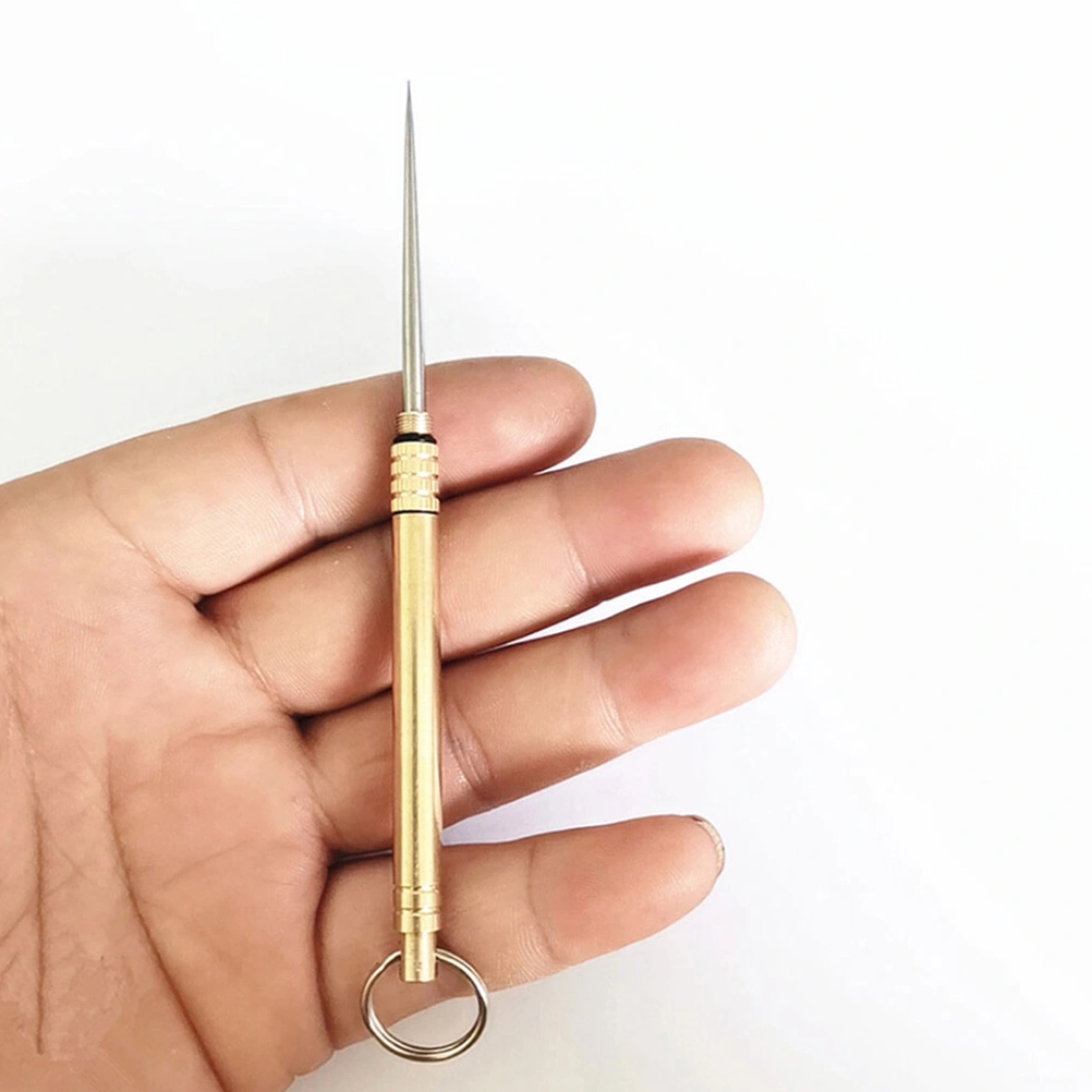 2Pcs Metal Toothpicks Titanium Alloy Toothpicks Reusable Fruit Toothpicks