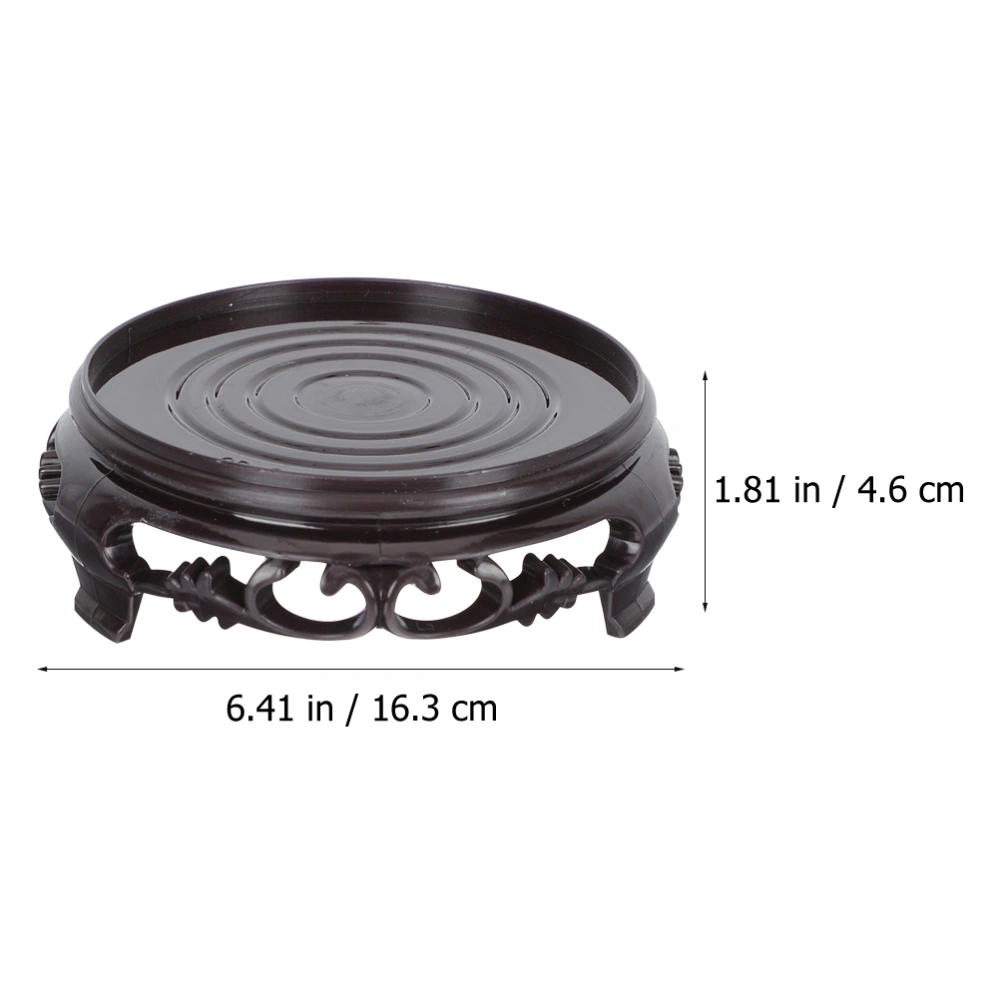 5 Pcs Practical Flower Pot Holder Round Flowerpot Base Balcony Flower Planter Stand