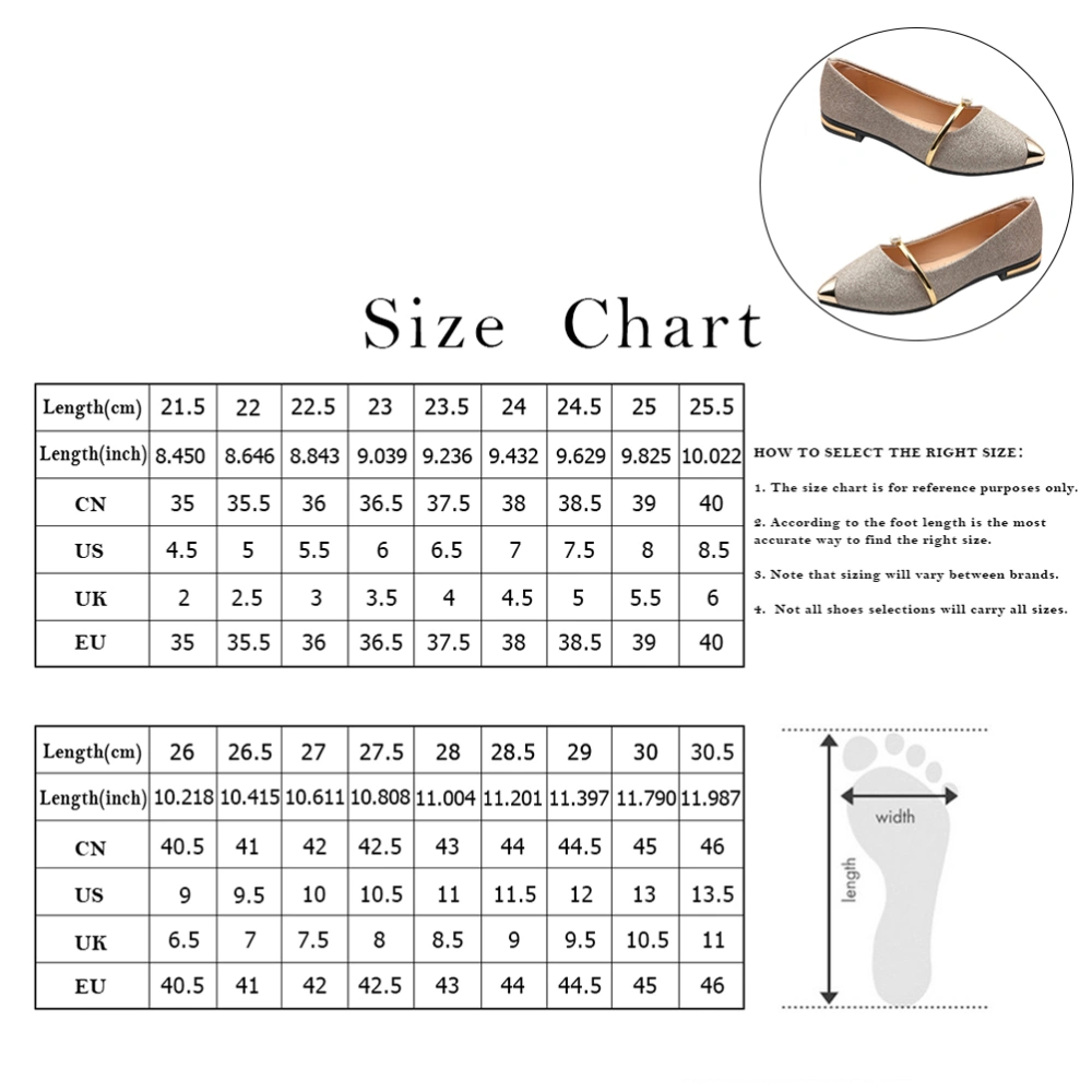 1Pair Summer Pointy Flat Nude Shoes Elegant Pearl Non-Slip Single Woman Shoes