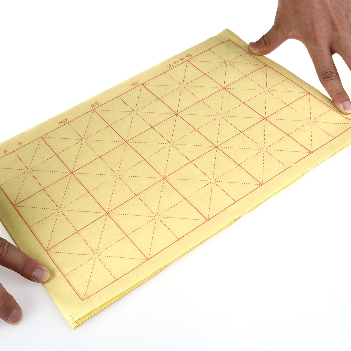 35-39 Sheets 15-Grid Chinese Calligraphy Paper for Practice Writting (Random Color)