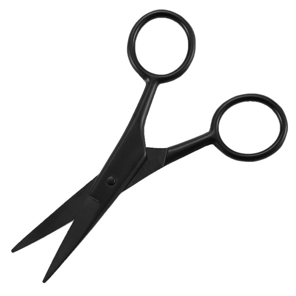 2pcs Multifunctional Body Hair Clipper Beard Scissors Hairdressing Scissors Practical Beard Care Accessory for Men Male (Random Color)