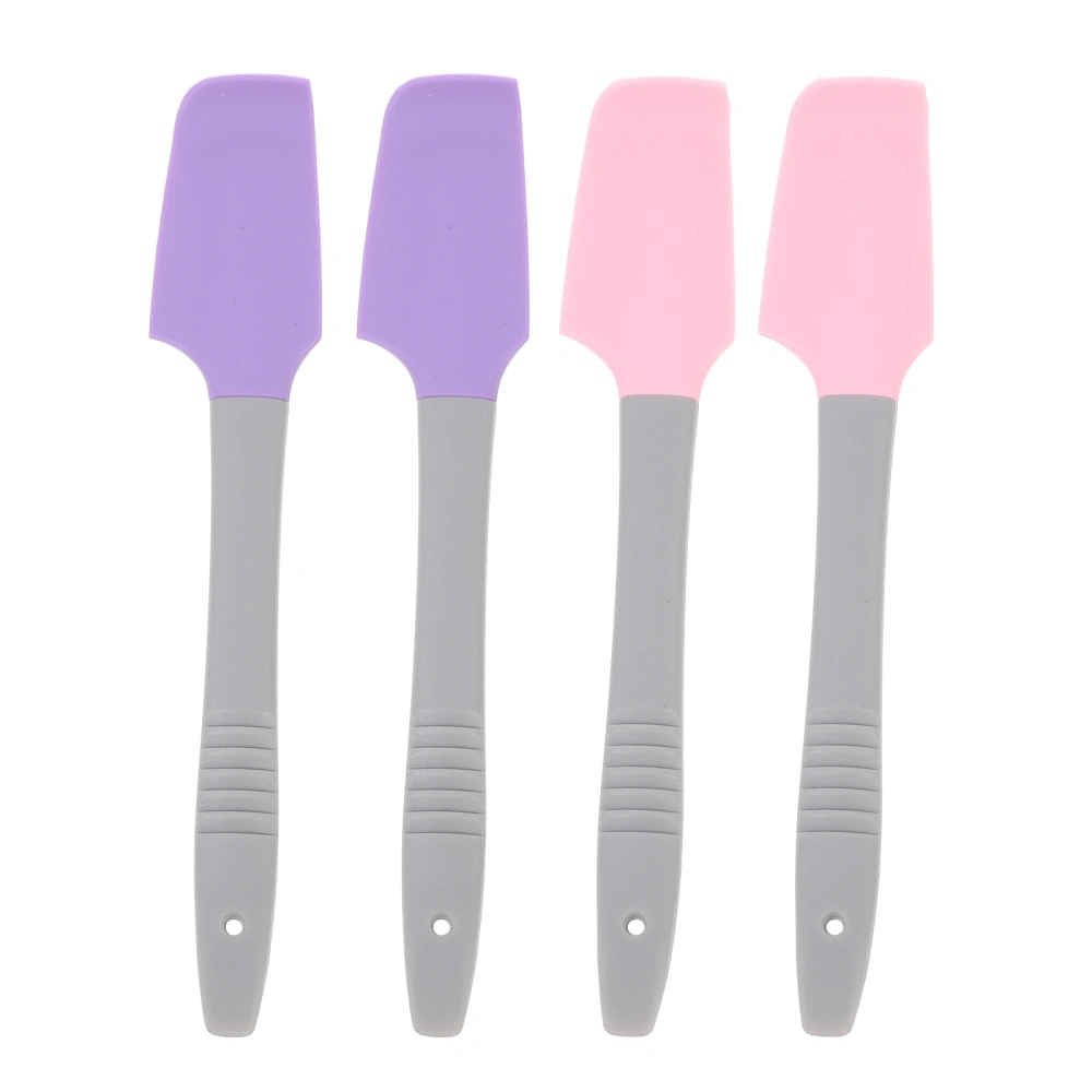 4pcs Portable Waxing Sticks Cream Applicators Handheld Wax Spatulas for Home