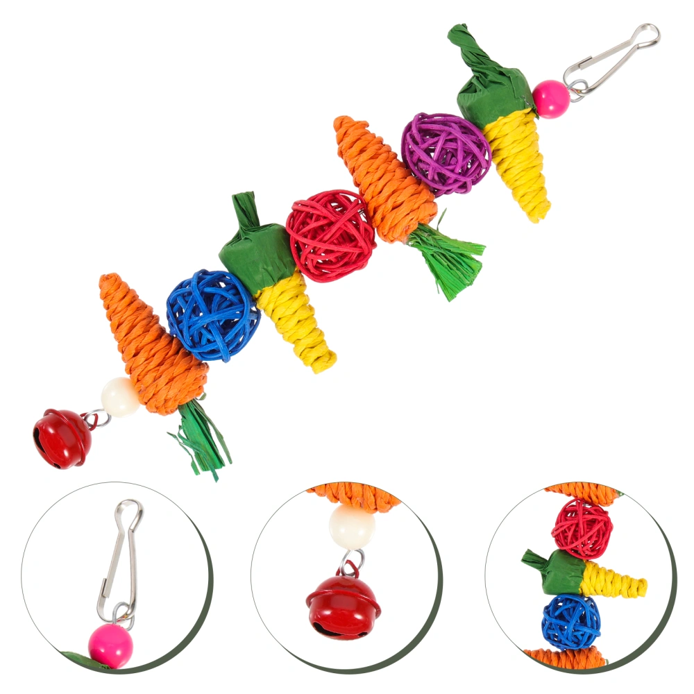 Interesting Bird Toy Wear-resistant Cockatiel Toy Delicate Parakeet Toy Bird Accessory