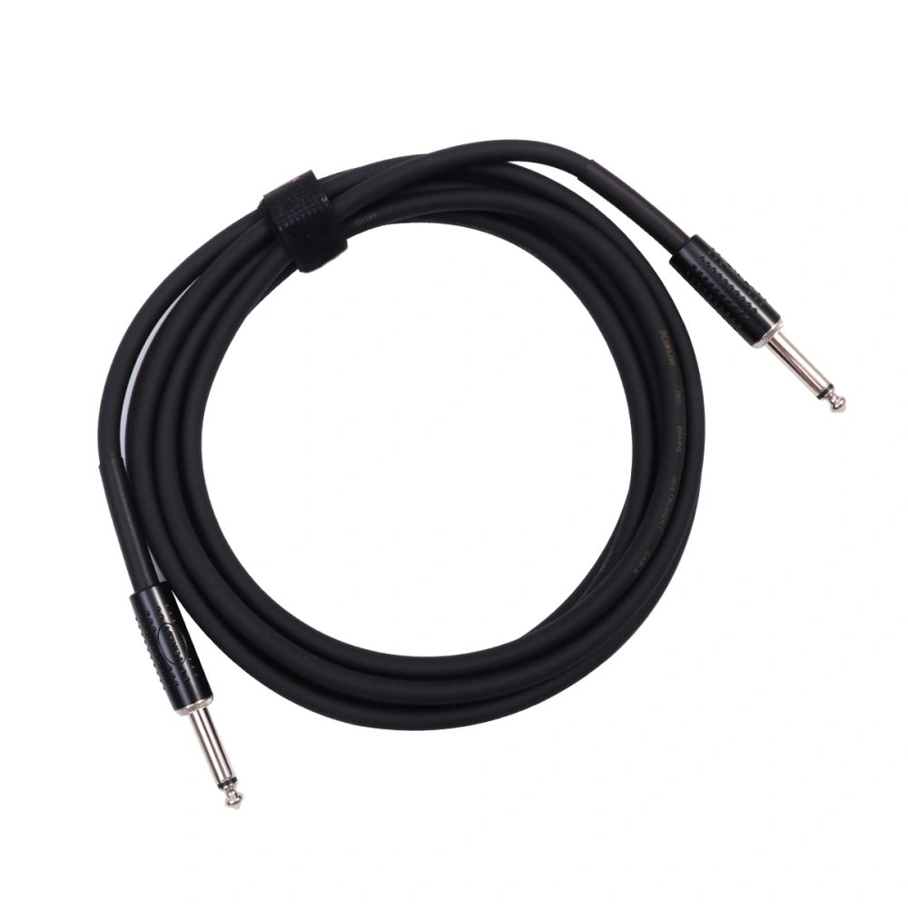 3 Meter 6.35mm Guitar Audio Cable Noise Reduction Electric Guitar Line