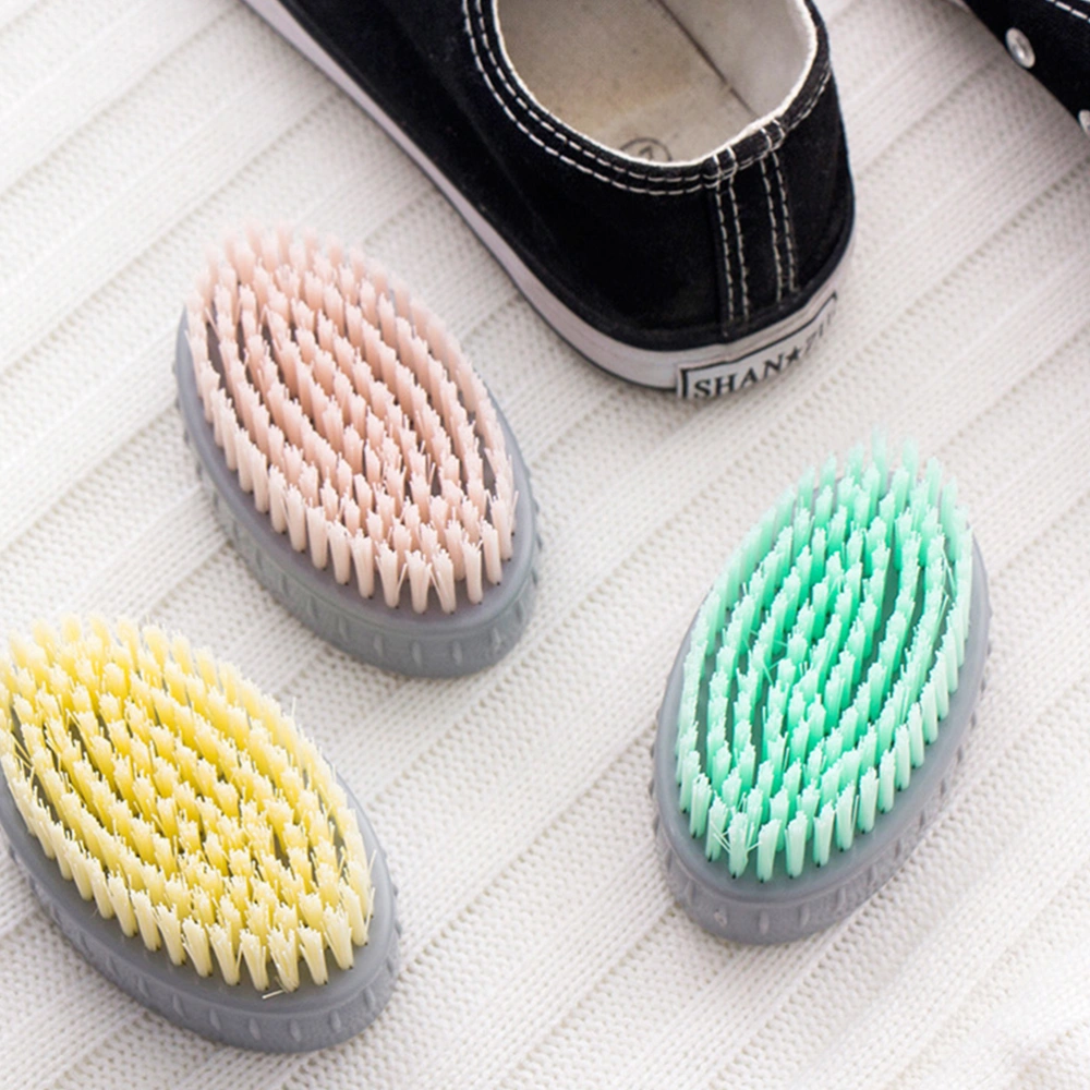 3pcs Household Brushes Multi-function Shoes Brush Clothes Brush Simple Cleaning Brush