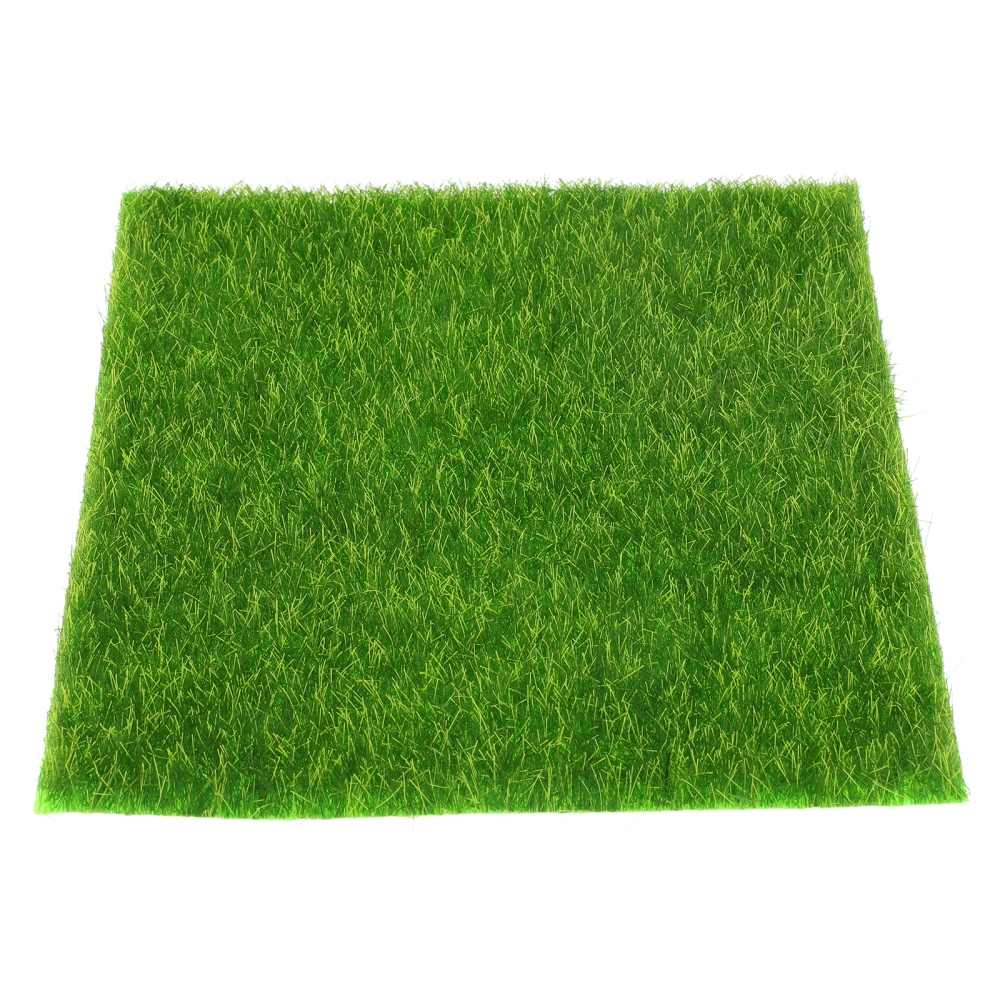 Mini Fake Lawn Artificial Grass Lawn Realistic Artificial Lawn for Garden Decor