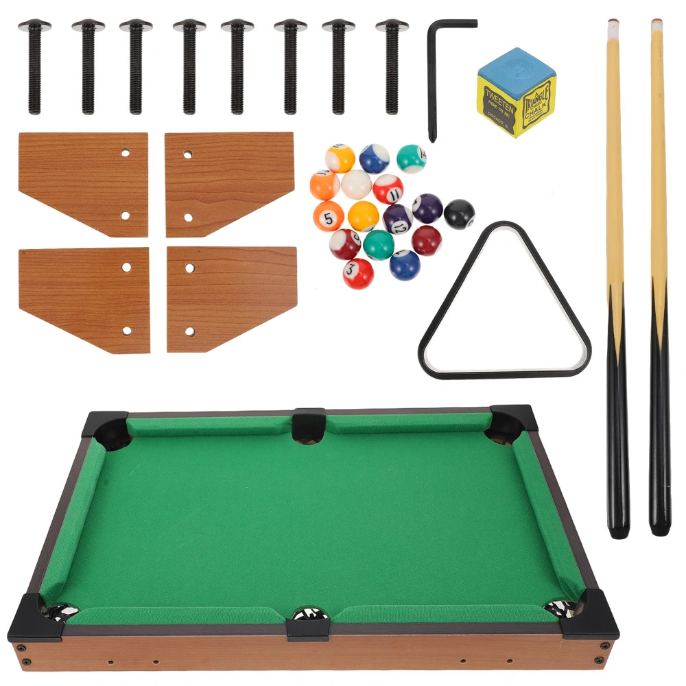 1 Set of Mini Billiard Table Plaything Household Table Billiard Intelligence Toy