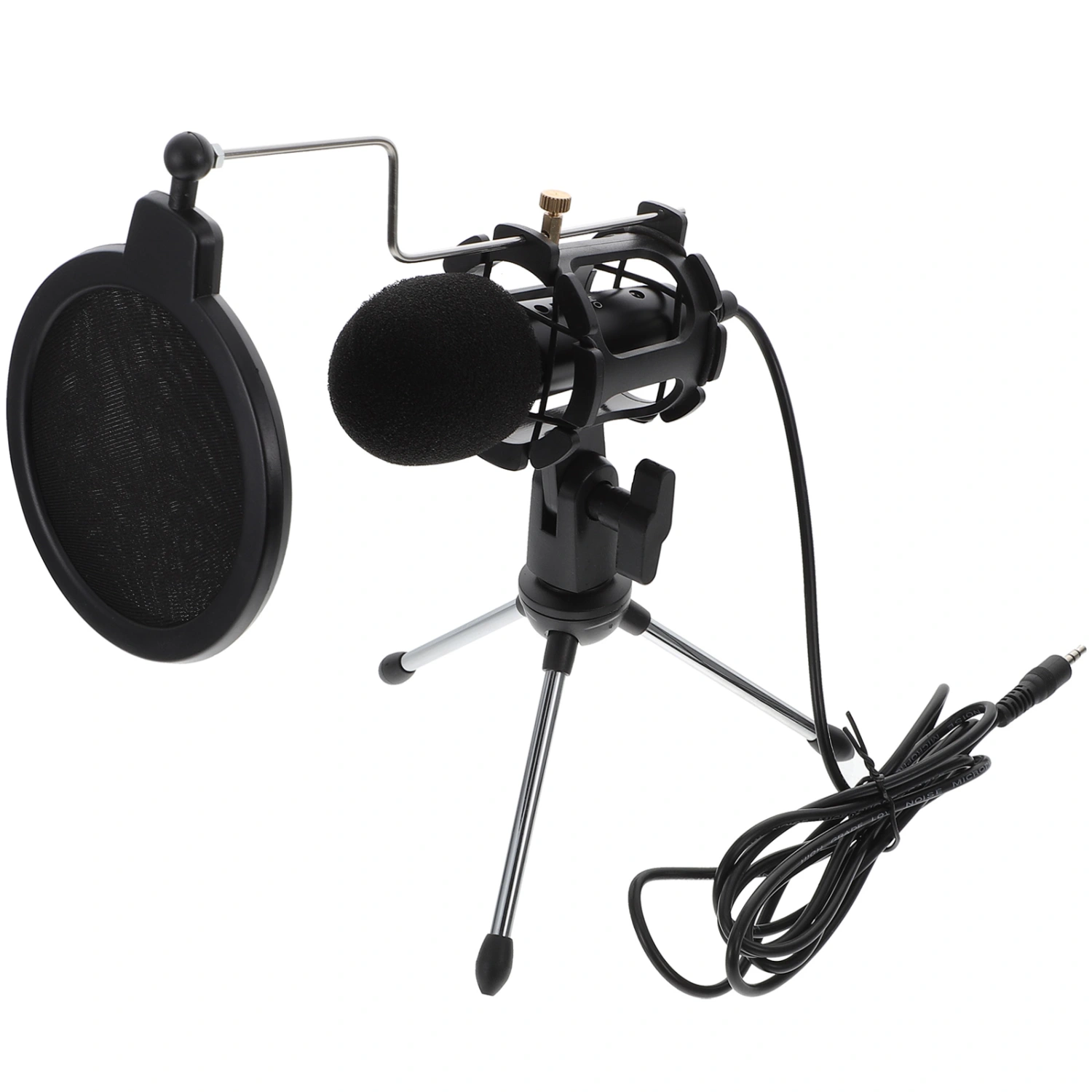 1 Set Condenser Microphone Gaming Microphone Podcast Microphone Studio Mic