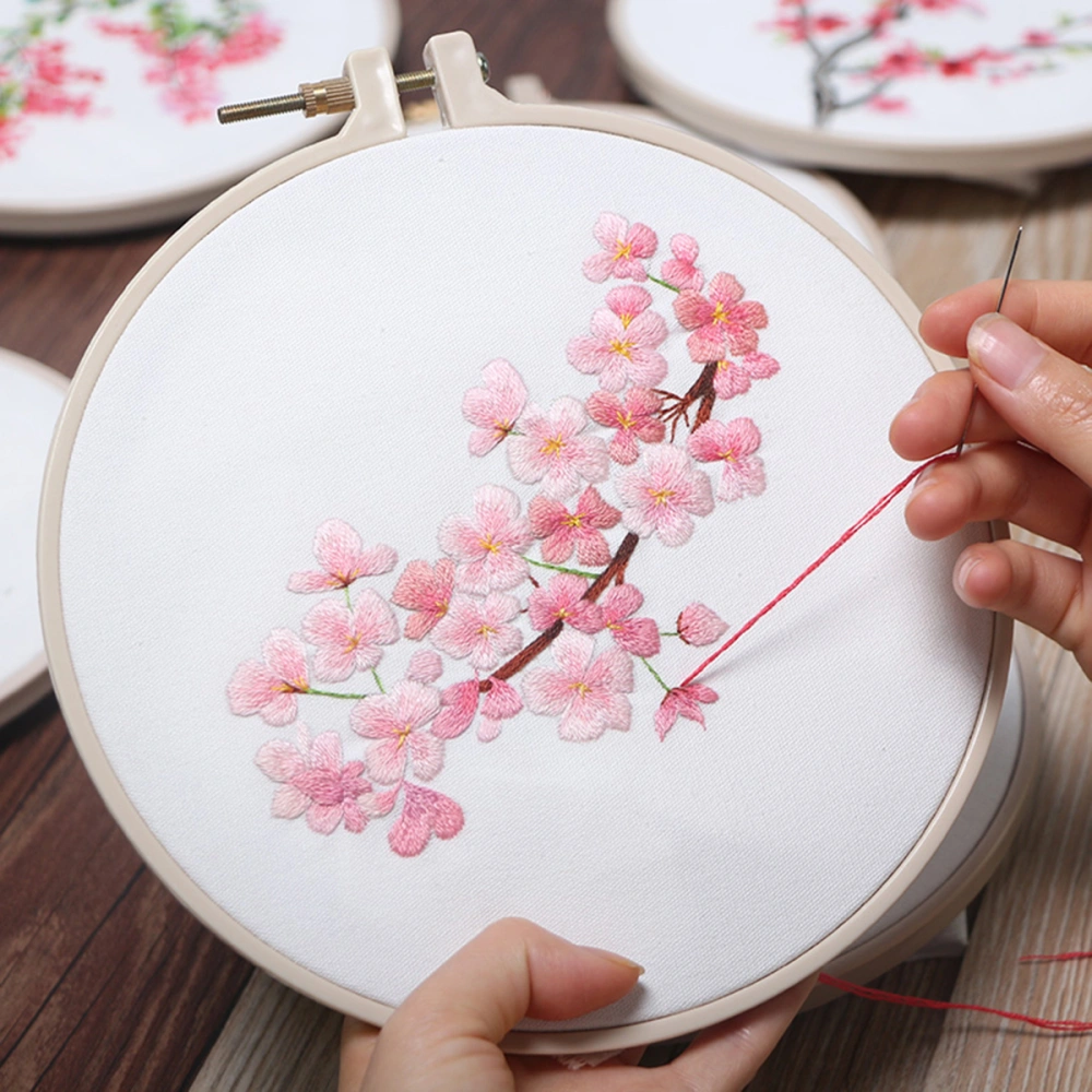 3pcs Cross-Stitch Cloth Cotton Embroidered Plain Cloth DIY Handmade Needlework Fabric for Embroidery (White)