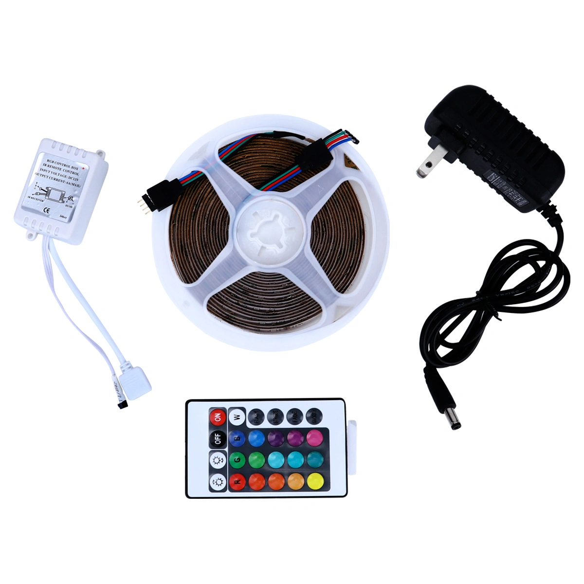 1 Set LED Strip Light Decorative Strip Lamp Scene Layout Strip Light (US Plug)