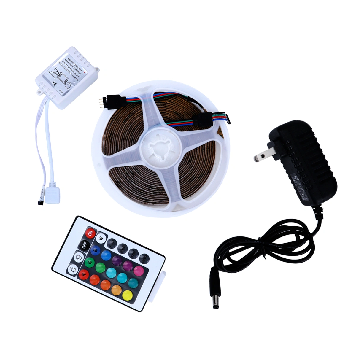 1 Set LED Strip Light Decorative Strip Lamp Scene Layout Strip Light (US Plug)