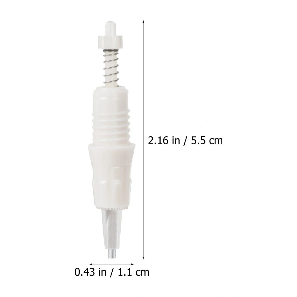 6Pcs Beauty Salon Tattoos Needles Professional Semi-Permanent Tattoos Needles
