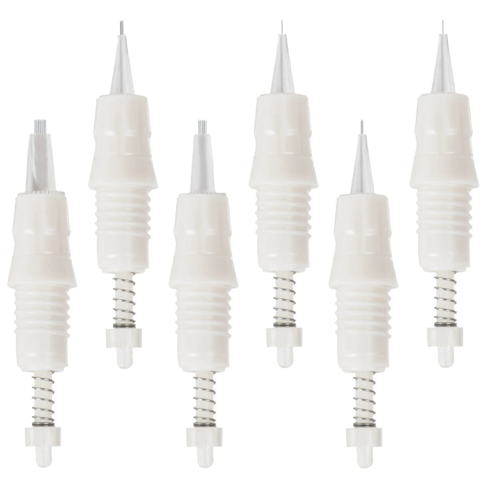 6Pcs Beauty Salon Tattoos Needles Professional Semi-Permanent Tattoos Needles