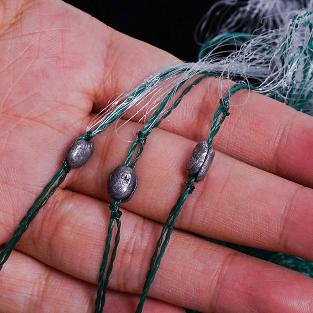 Single-layer 1.2mx25m Strong Horse Line Nets High Strength Silk Line Fishing Sticky Net (Single-layer Five Fingers) 