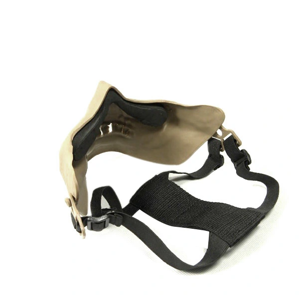 Cool Skull Shaped Full Face Protective Safety Mask Cover (Yellow)