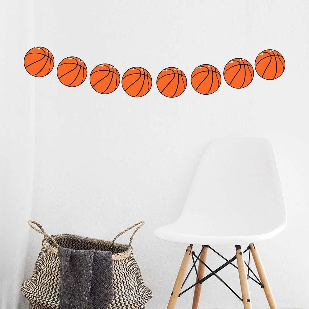 33pcs Basketball Themed Balloons Birthday Party Decorative Supply Assorted Color
