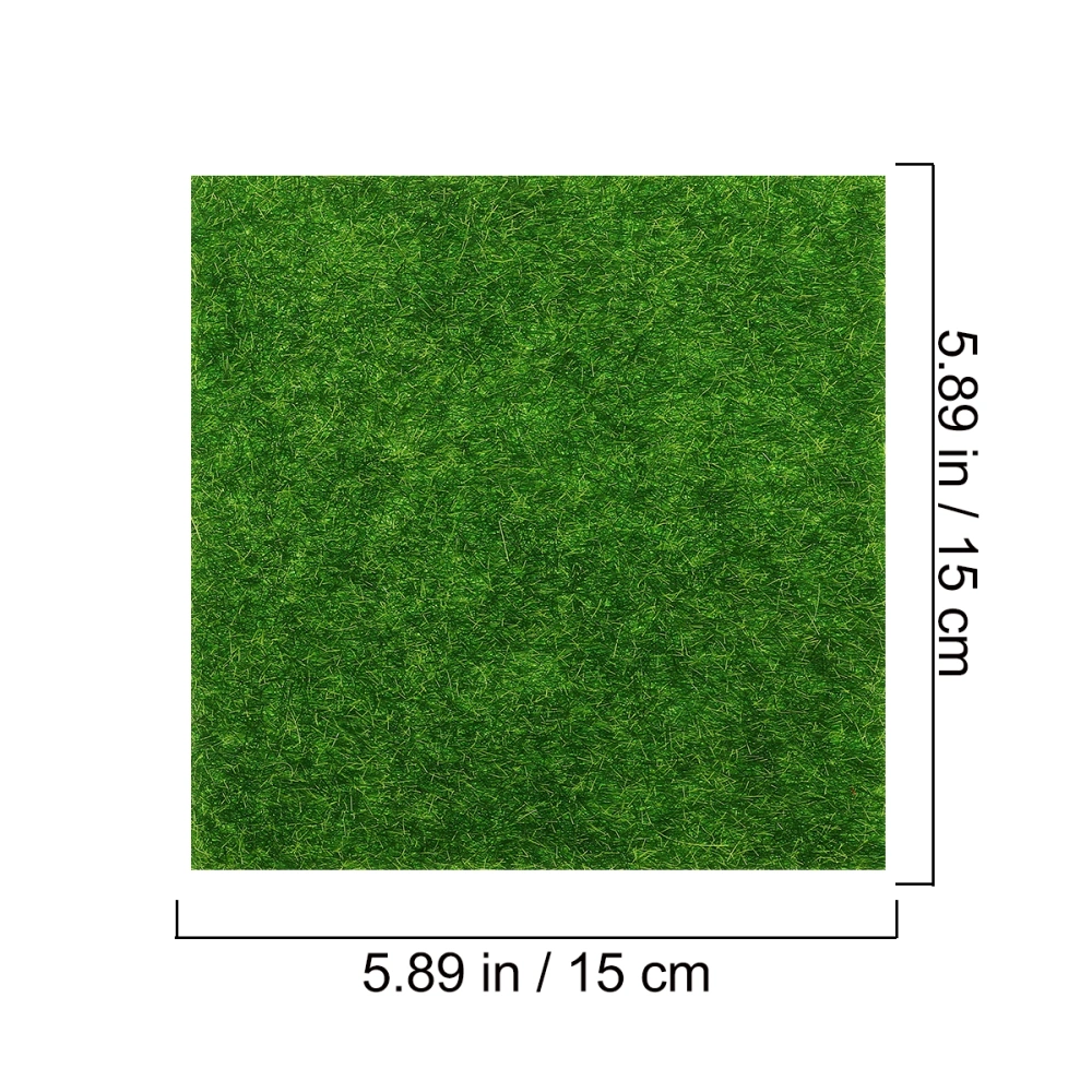 10Pcs DIY Creative Micro Landscape Decoration Simulation Lawn Moss Turf